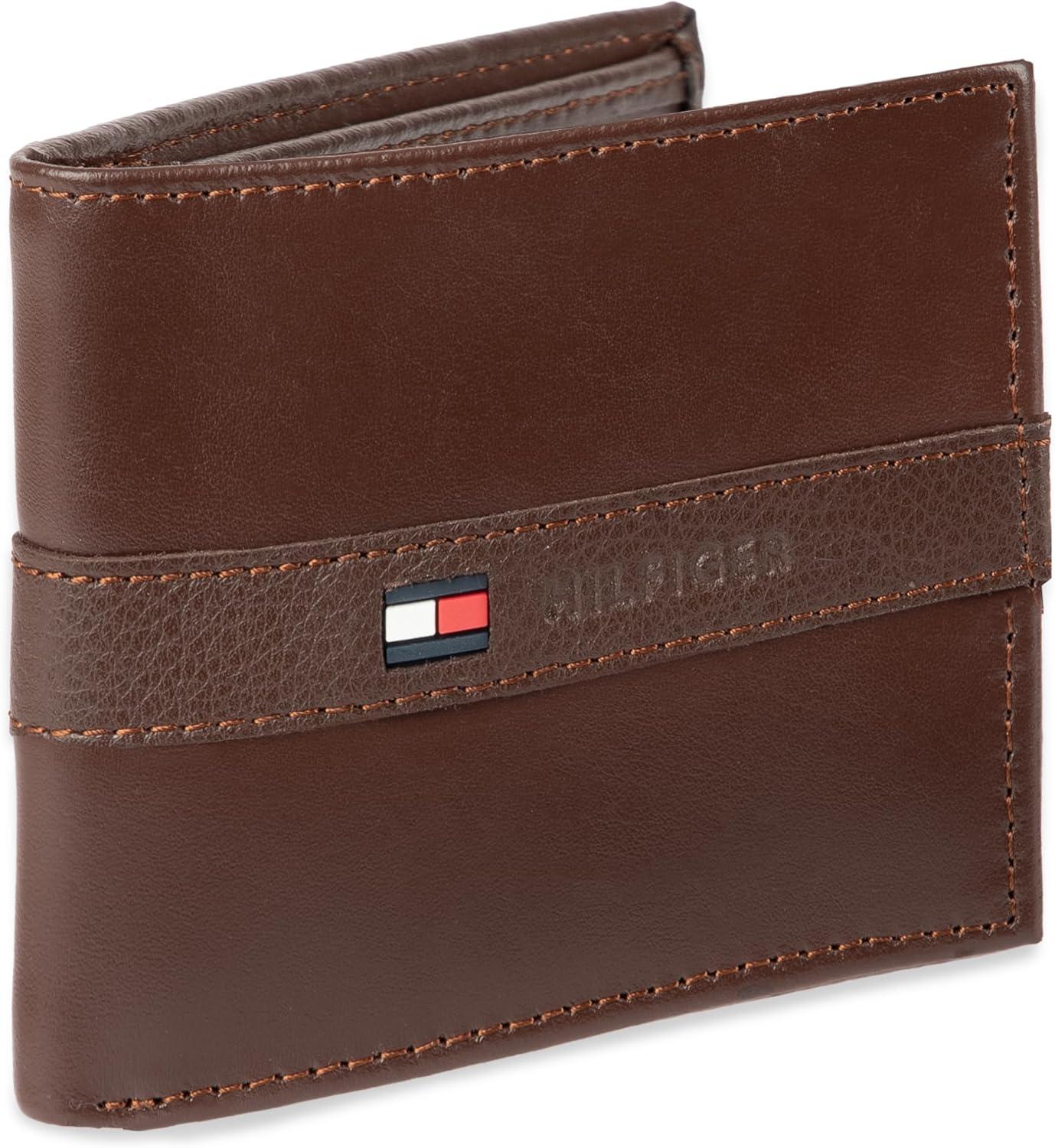 imageTommy Hilfiger Mens Stockon Coin WalletCognac