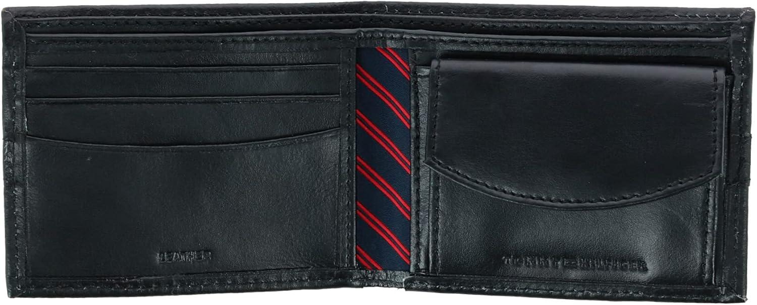 imageTommy Hilfiger Mens Stockon Coin WalletDeep Black