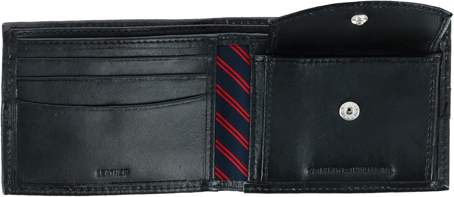 imageTommy Hilfiger Mens Stockon Coin WalletDeep Black