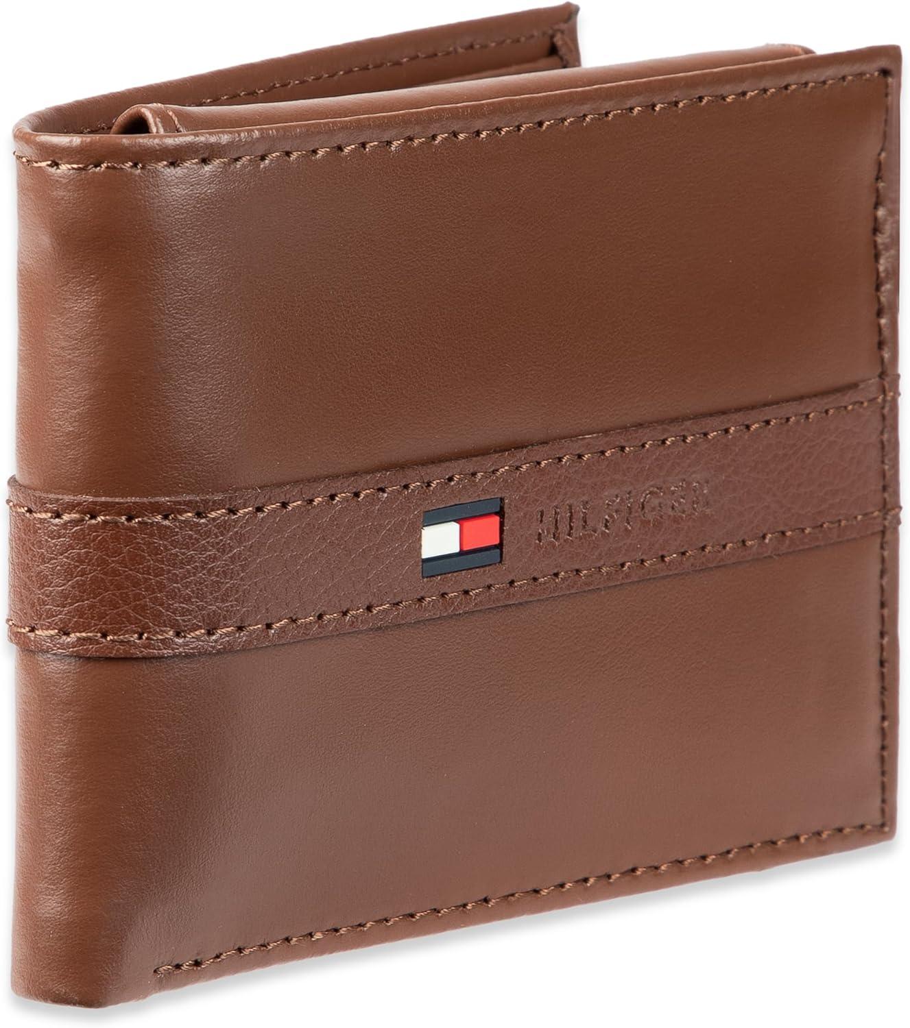 imageTommy Hilfiger Mens Stockon Coin WalletLight Tan