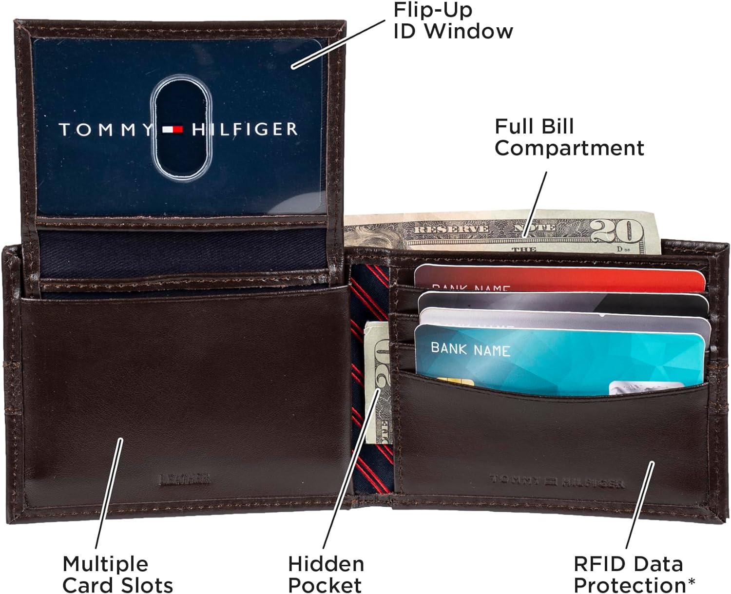 imageTommy Hilfiger Mens Stockon Coin WalletLight Tan