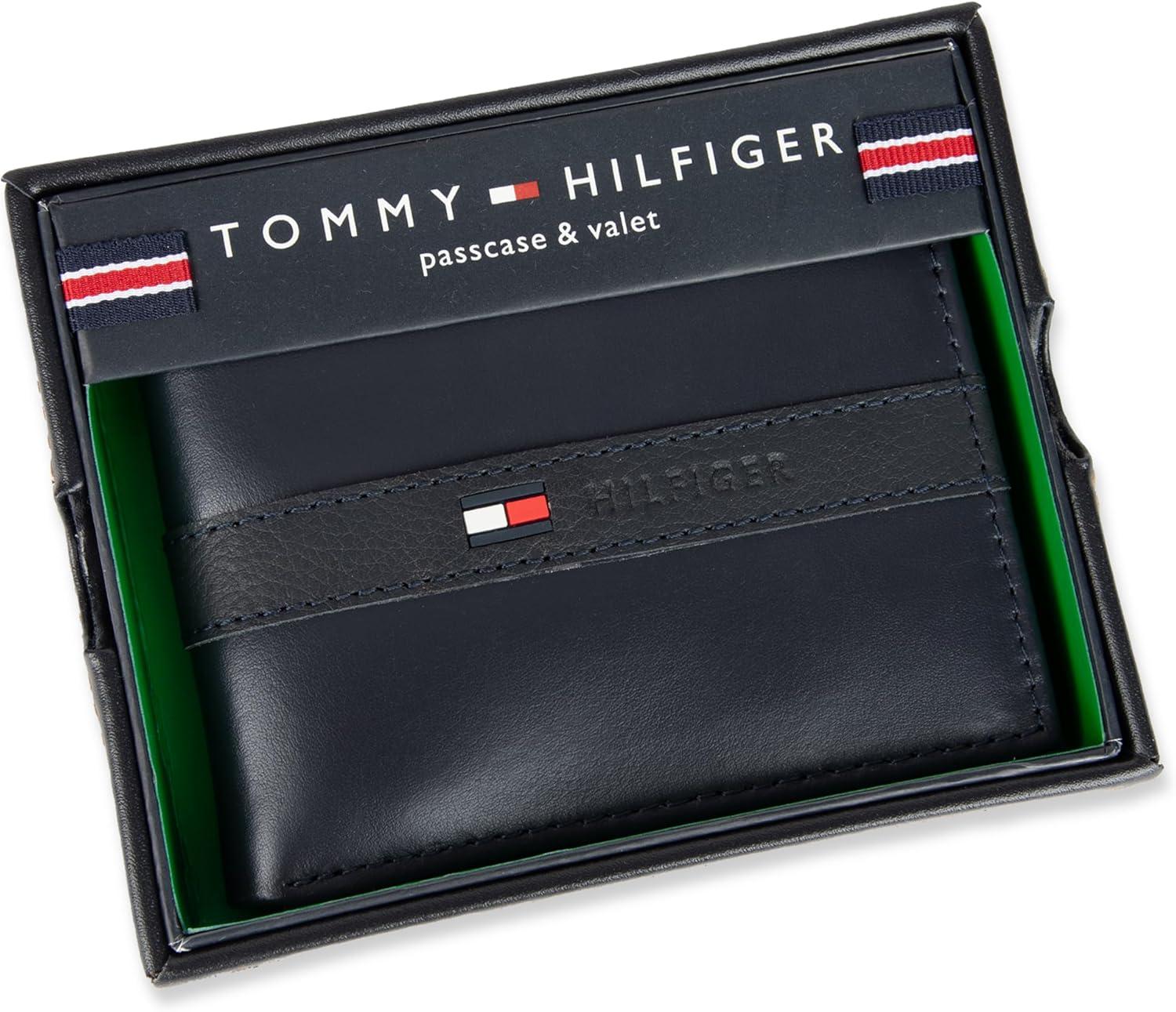imageTommy Hilfiger Mens Stockon Coin WalletNavy Ned