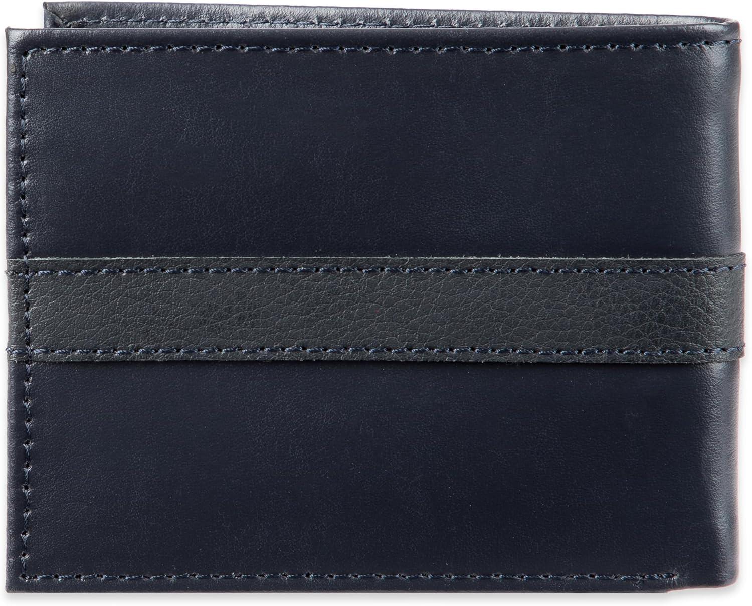 imageTommy Hilfiger Mens Stockon Coin WalletNavy Ned