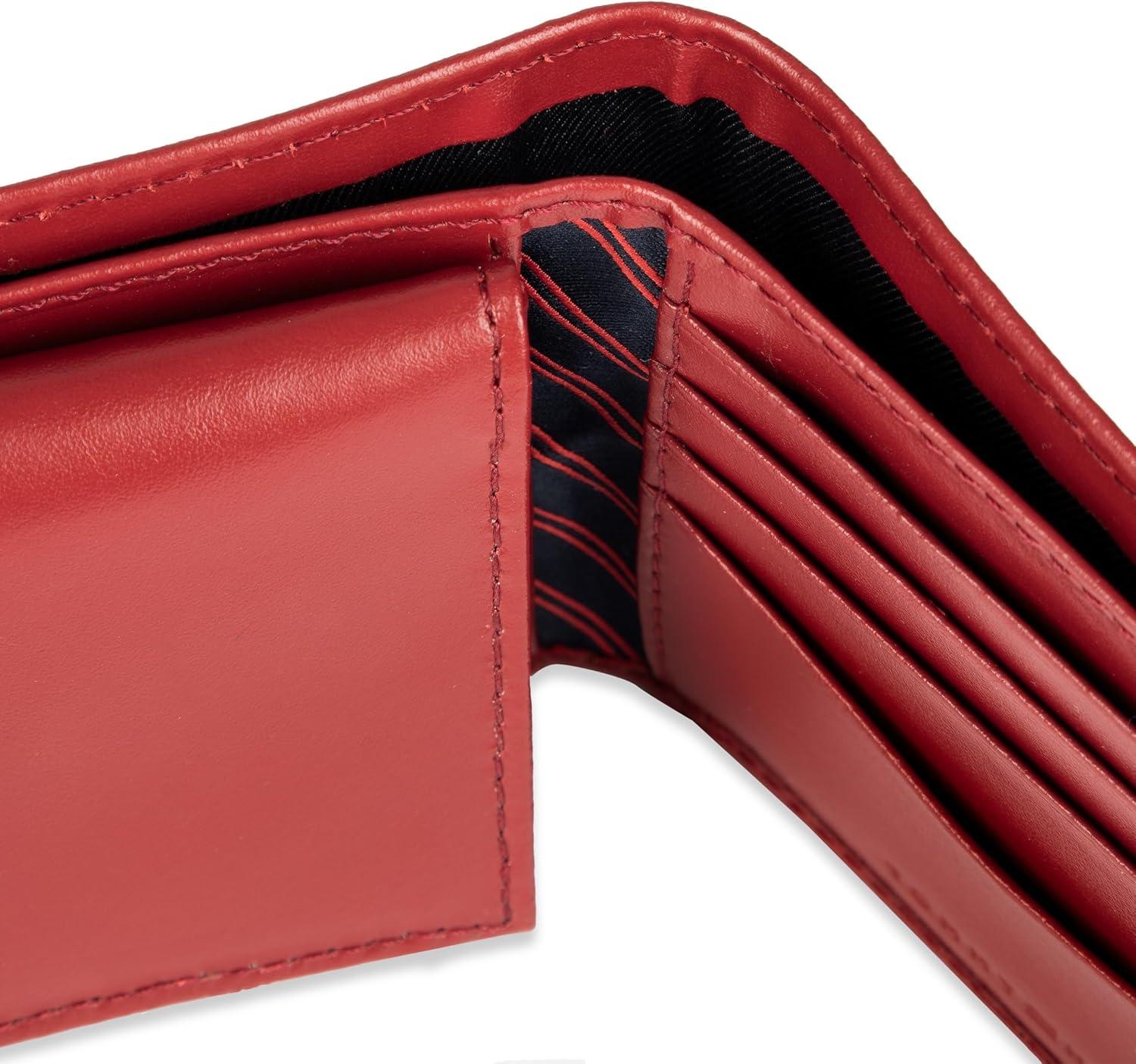 imageTommy Hilfiger Mens Stockon Coin WalletRed