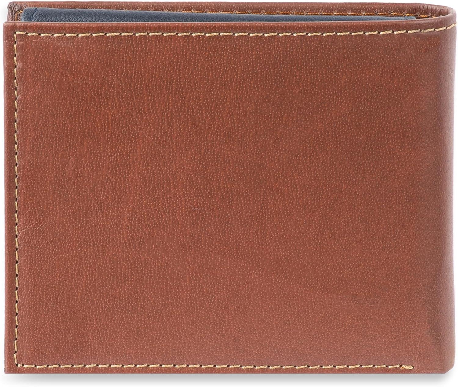 imageTommy Hilfiger Mens Stockon Coin WalletTanNavy