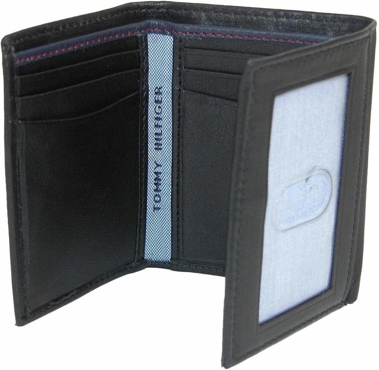 imageTommy Hilfiger Mens Trifold WalletOxford Black