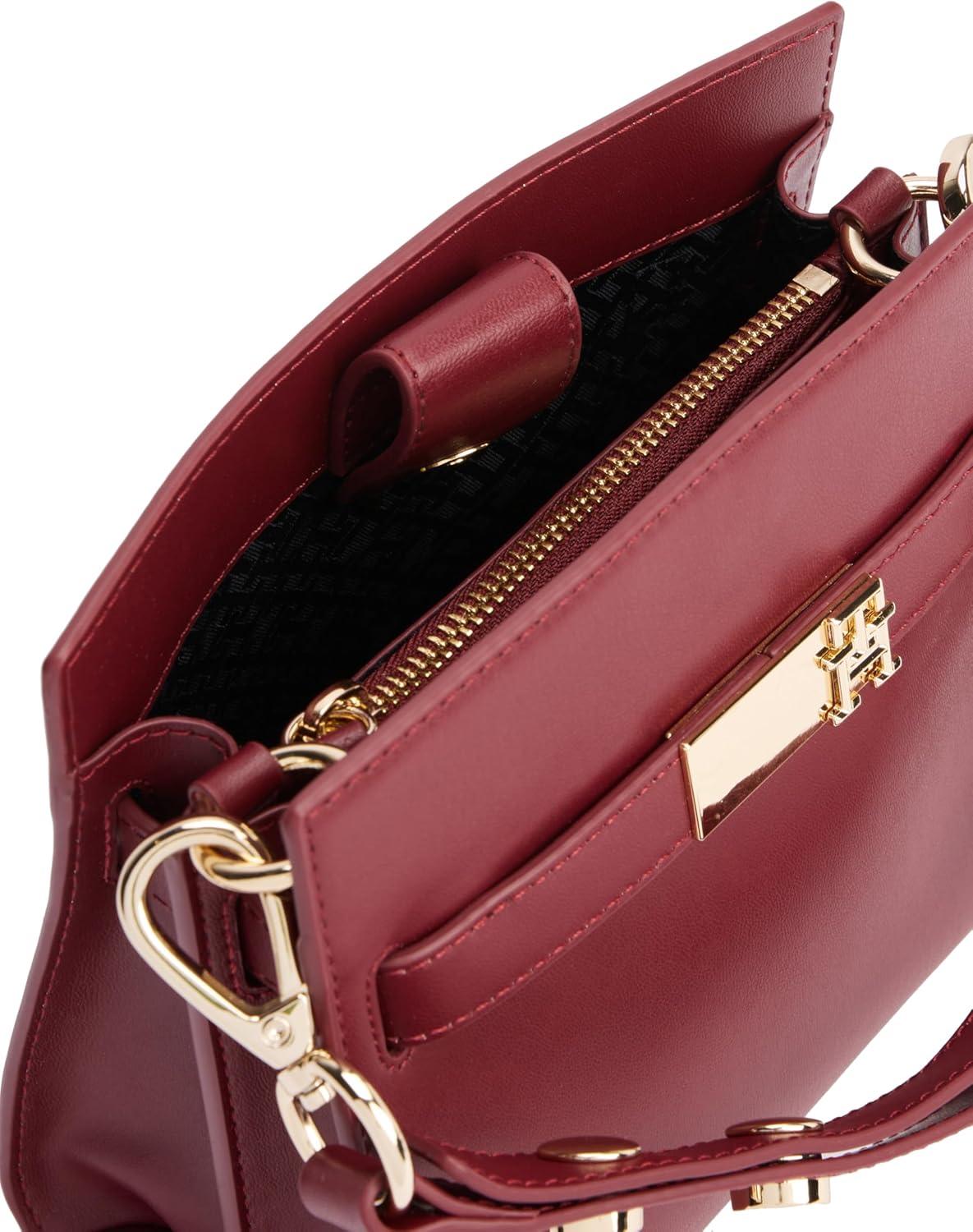 imageTommy Hilfiger womens Heritage Mini Stachel With Removable Crossbody StrapRaspberry Truffle