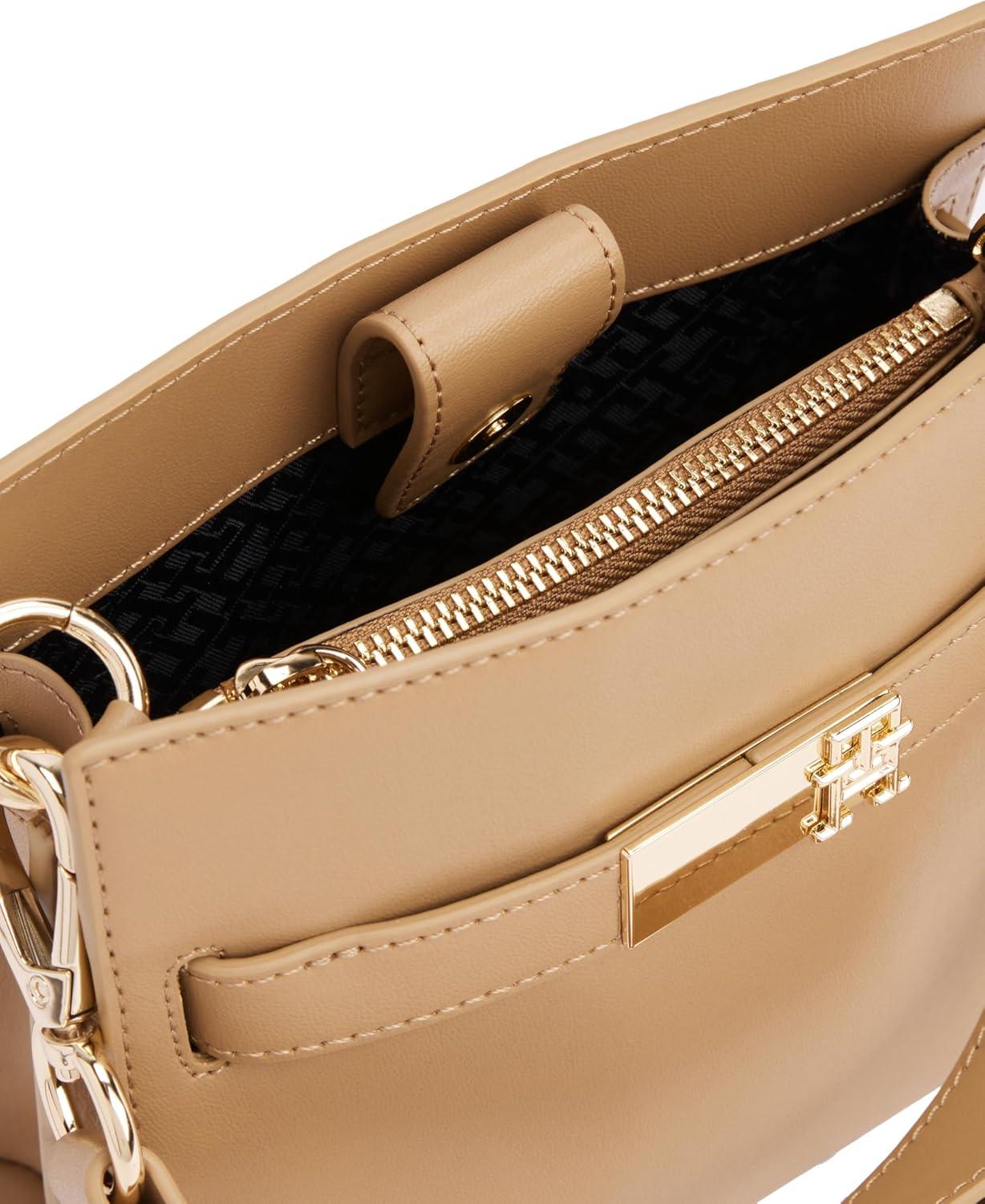 imageTommy Hilfiger womens Heritage Mini Stachel With Removable Crossbody StrapSafari Canvas