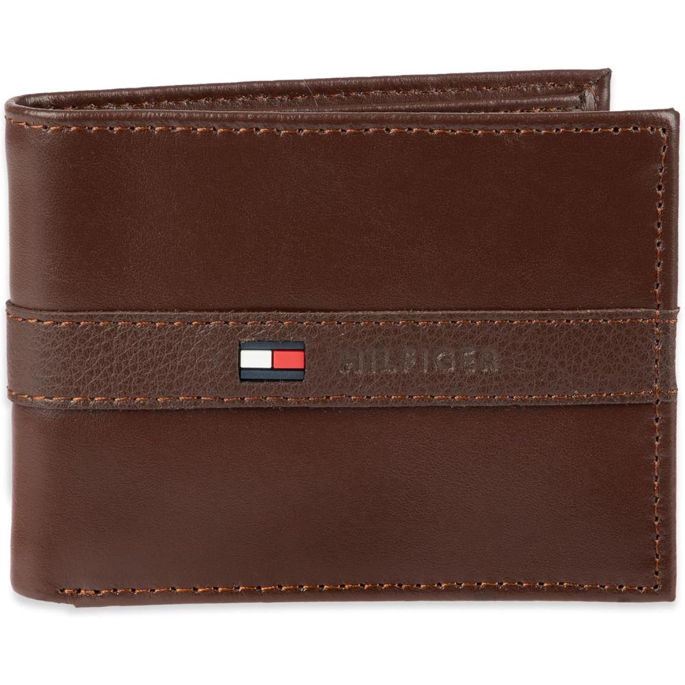imageTommy Hilfiger Mens Stockon Coin WalletCognac