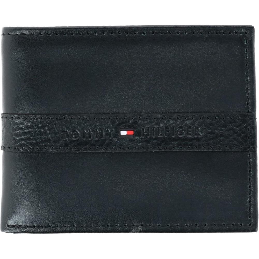 imageTommy Hilfiger Mens Stockon Coin WalletDeep Black
