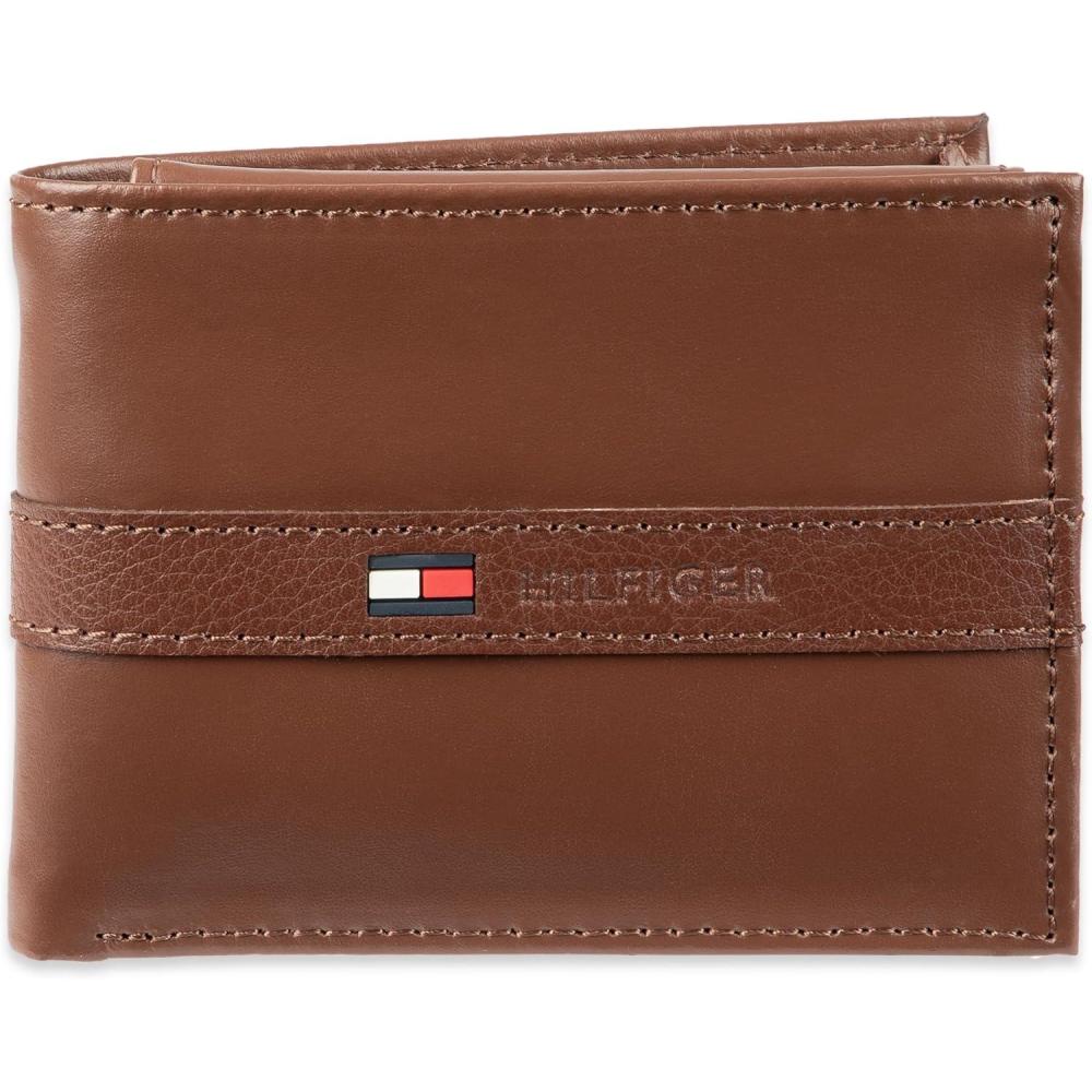 imageTommy Hilfiger Mens Stockon Coin WalletLight Tan