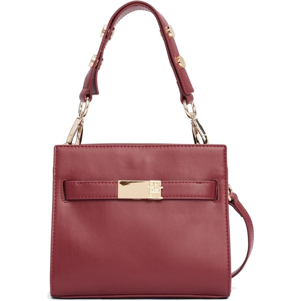 imageTommy Hilfiger womens Heritage Mini Stachel With Removable Crossbody StrapRaspberry Truffle