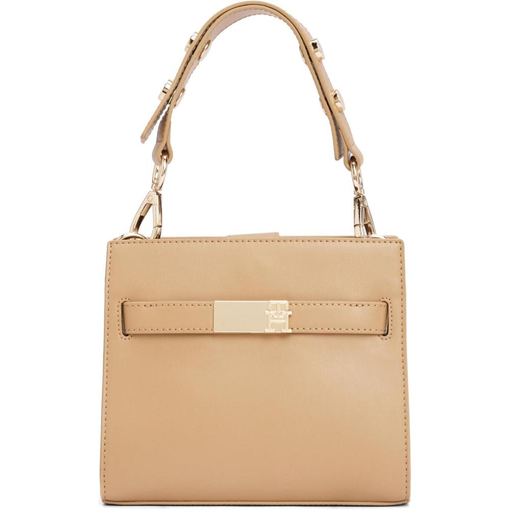 imageTommy Hilfiger womens Heritage Mini Stachel With Removable Crossbody StrapSafari Canvas