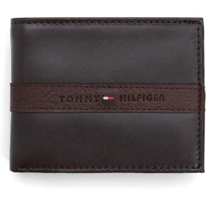 Tommy Hilfiger Men’s Stockon Coin Wallet(Brown)