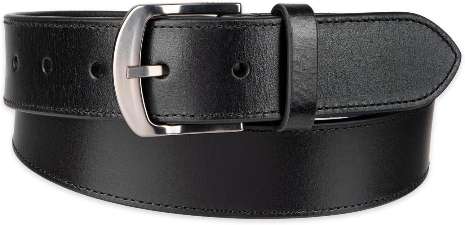 imageTommy Hilfiger Mens Classic Casual Leather Belt for Everyday WearBlack