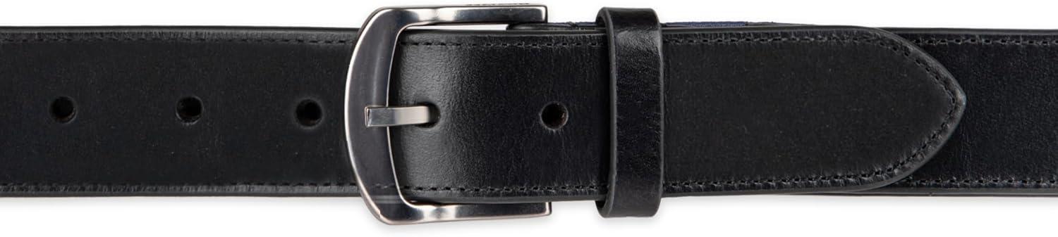 imageTommy Hilfiger Mens Classic Casual Leather Belt for Everyday WearBlack