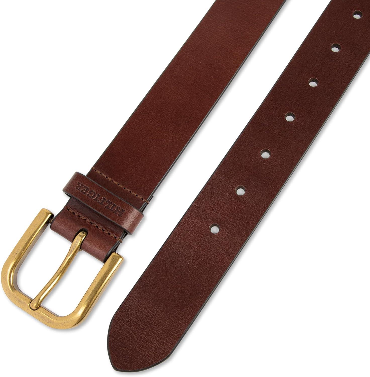 imageTommy Hilfiger Mens Classic Casual Leather Belt for Everyday WearChocolate