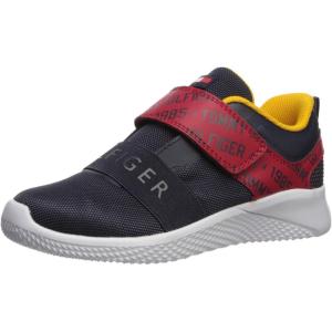 Tommy Hilfiger Kids Unisex-Child Cadet Strap(Navy/Red)