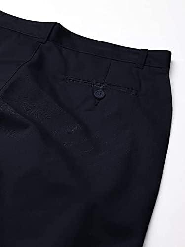 imageTommy Hilfiger Boys Flat Front Twill Blend Dress Pants Kids School UniformsNavy