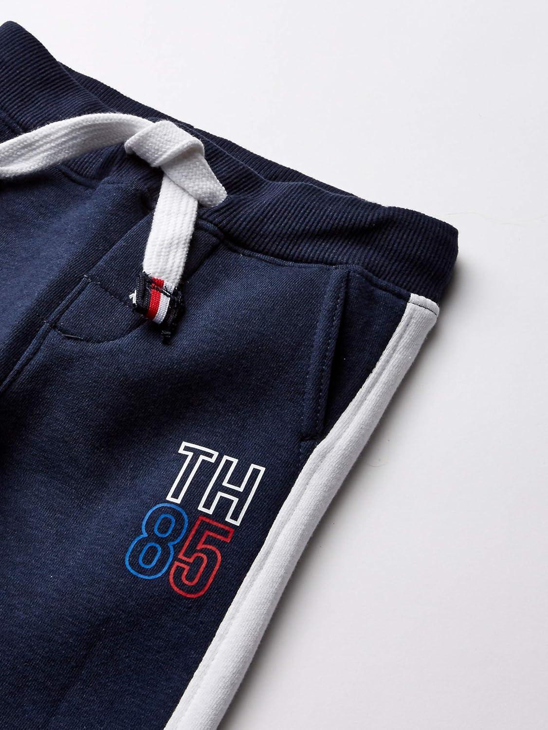 imageTommy Hilfiger Boys Fleece Jogger Sweatpant Drawstring ClosureScarlet
