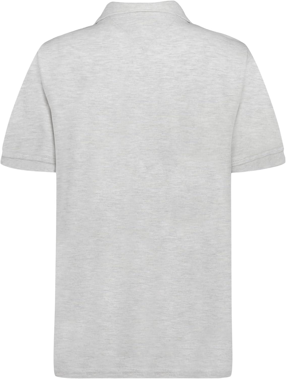 imageTommy Hilfiger Boys Ivy Polo Big KidsOatmeal Heather