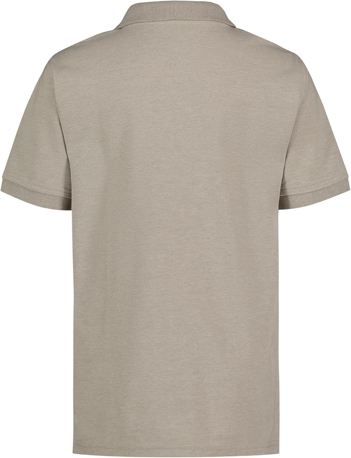 imageTommy Hilfiger Boys Ivy Polo Big KidsSandalwood Heather