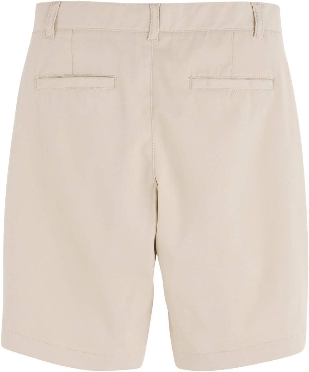 imageTommy Hilfiger Boys Performance Golf Shorts Breathable Kids School Uniform ClothesKhaki