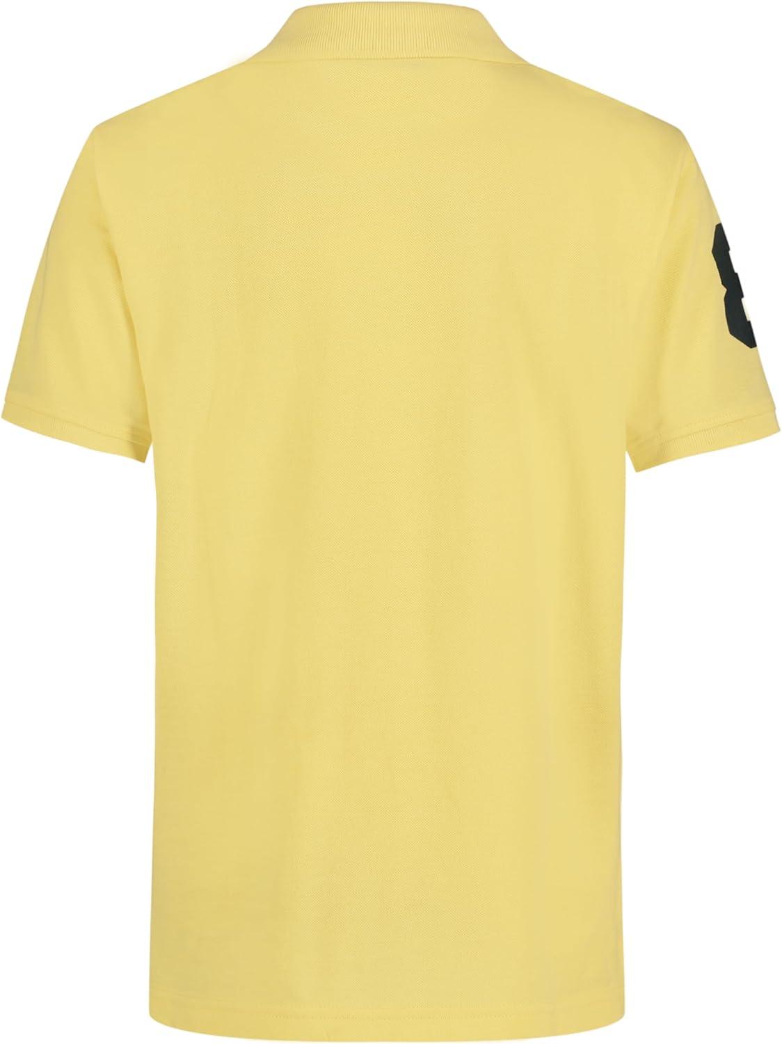 imageTommy Hilfiger Boys Short Sleeve Pique Matt Polo Button ShirtPopcorn