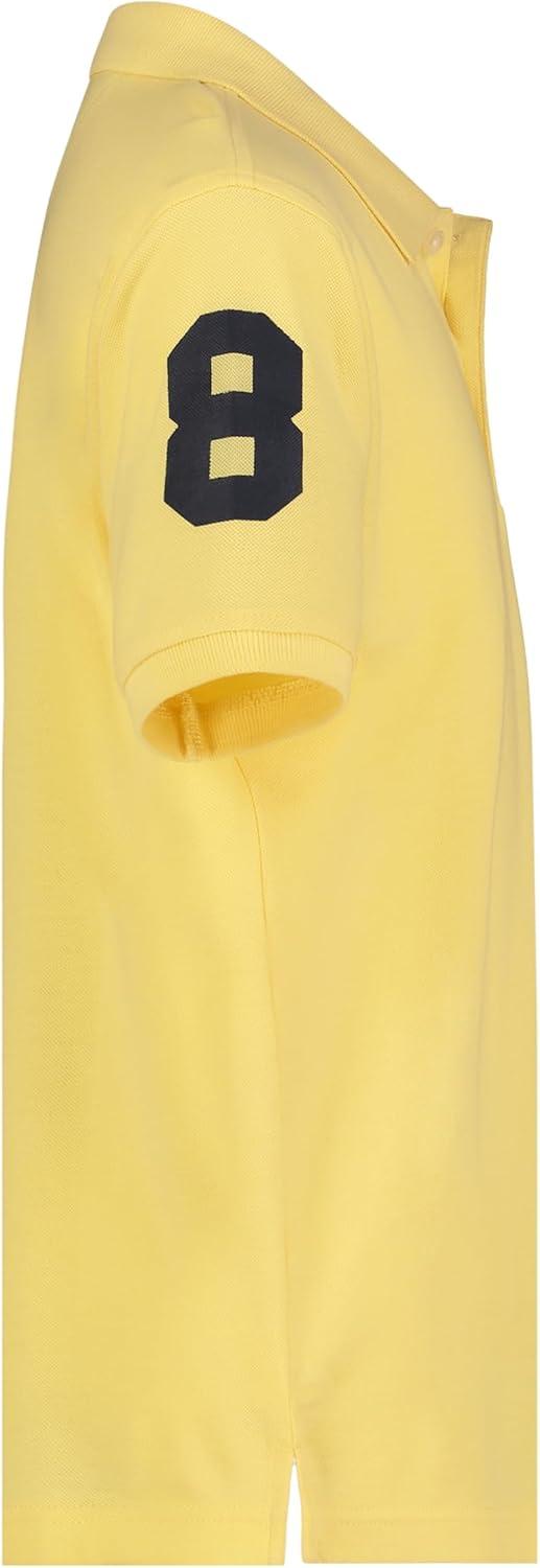 imageTommy Hilfiger Boys Short Sleeve Pique Matt Polo Button ShirtPopcorn