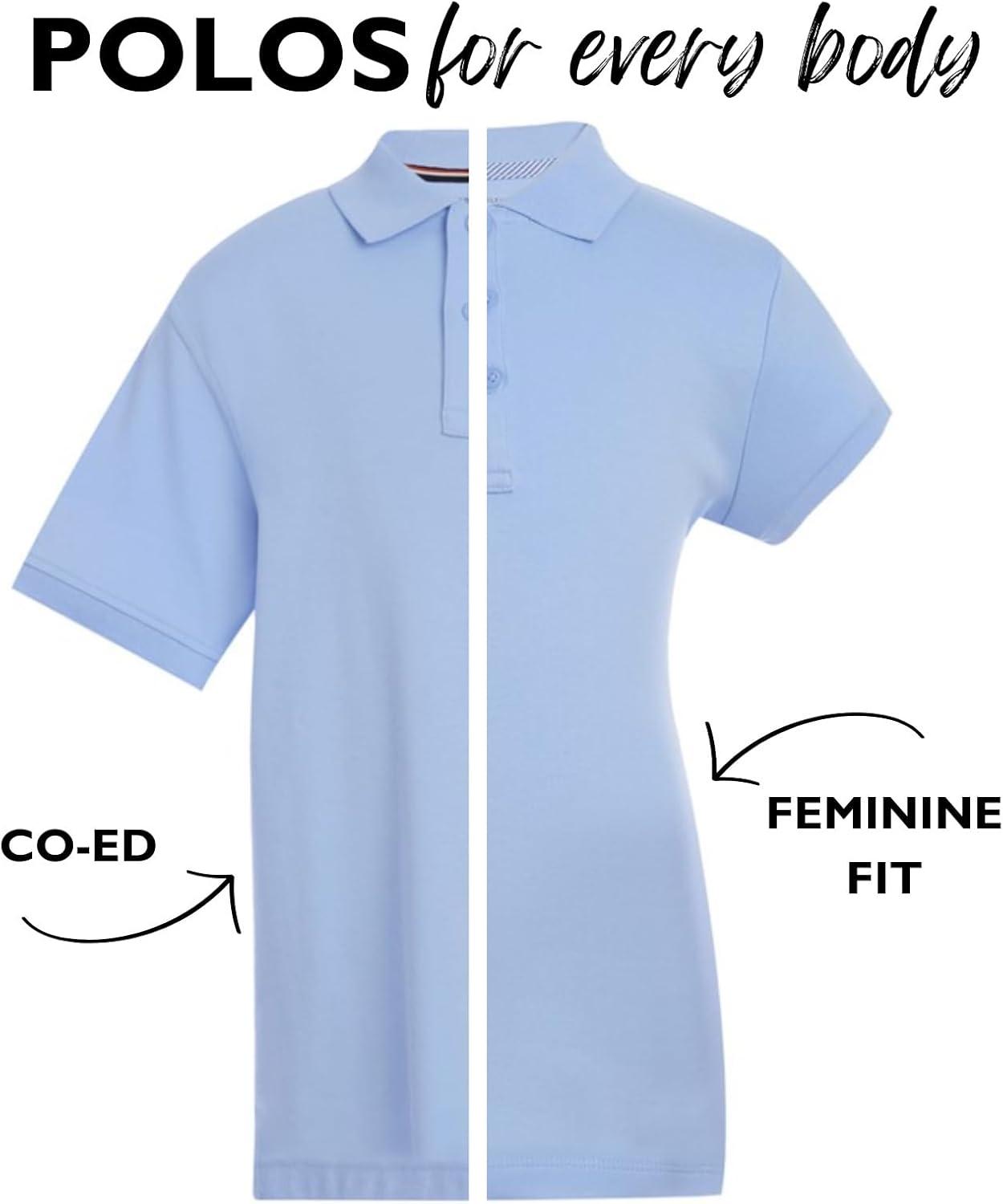imageTommy Hilfiger CoEd Long Sleeve Comfort Fit Interlock Polo Kids School UniformWhite