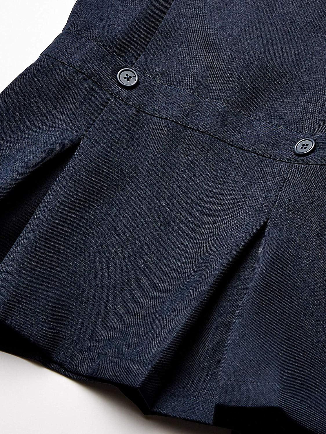 imageTommy Hilfiger Girls Fully Lined Timeless Solid Jumper Dress School UniformNavy