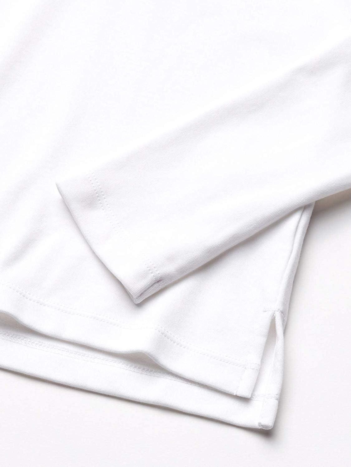 imageTommy Hilfiger Girls Long Sleeve Fitted Interlock Polo School Uniform ShirtWhite