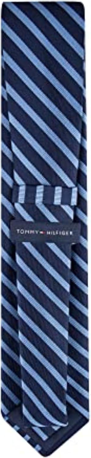 imageTommy Hilfiger Mens Core and Exotic Stripe TiesBlue Exotic