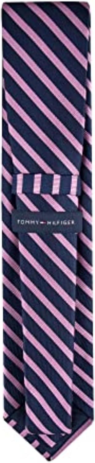 imageTommy Hilfiger Mens Core and Exotic Stripe TiesPink