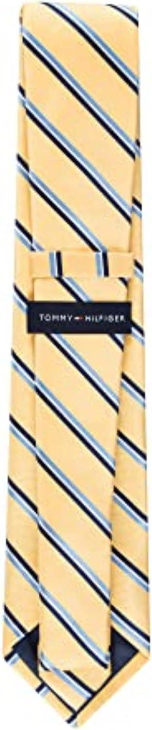 imageTommy Hilfiger Mens Core and Exotic Stripe TiesYellow Core