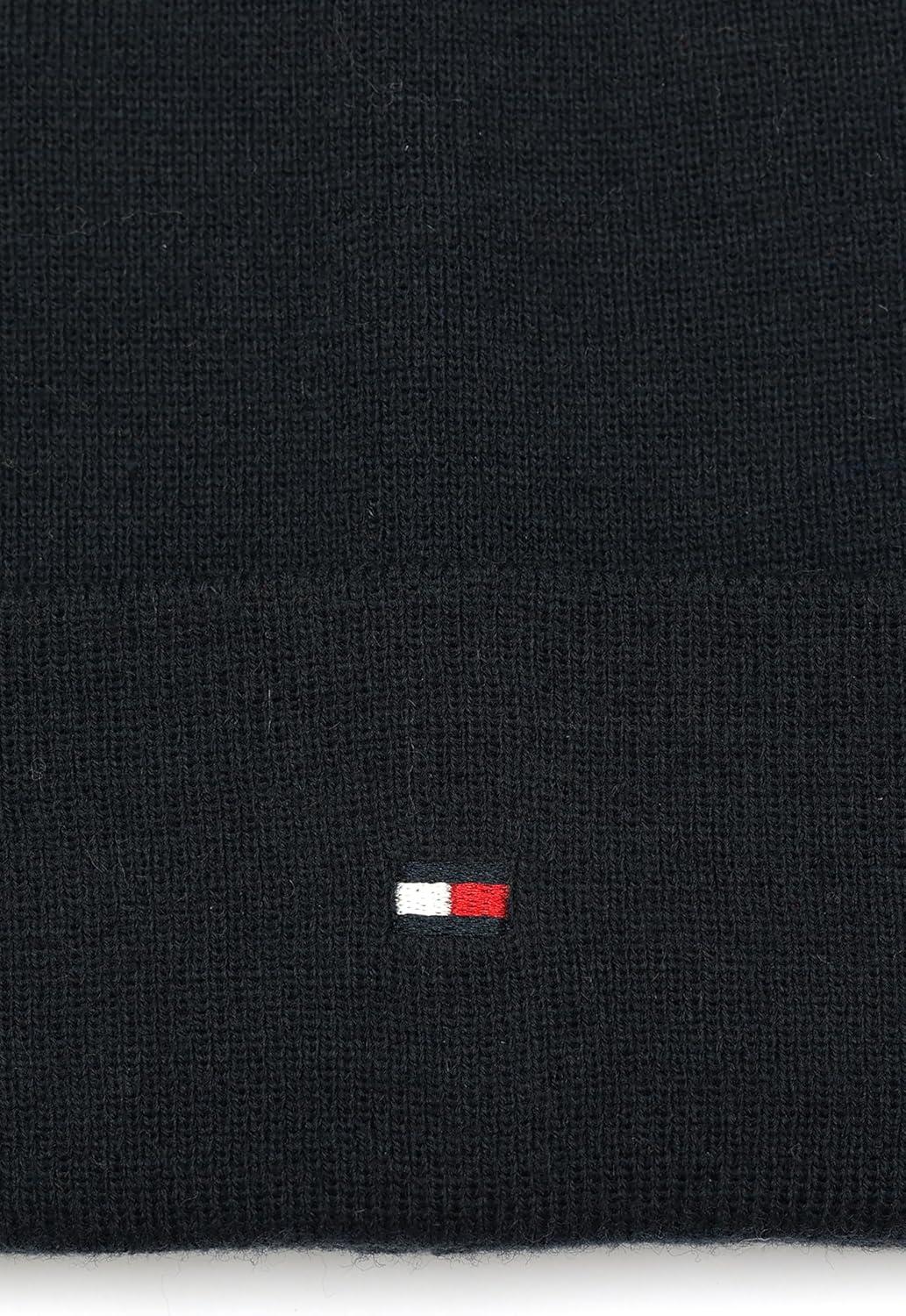 imageTommy Hilfiger Mens Flag Embroidery Cuff HatDesert Sky