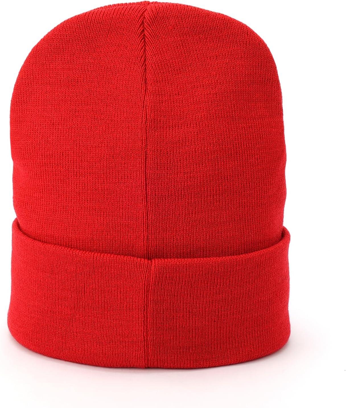 imageTommy Hilfiger Mens Flag Embroidery Cuff HatPrimary Red