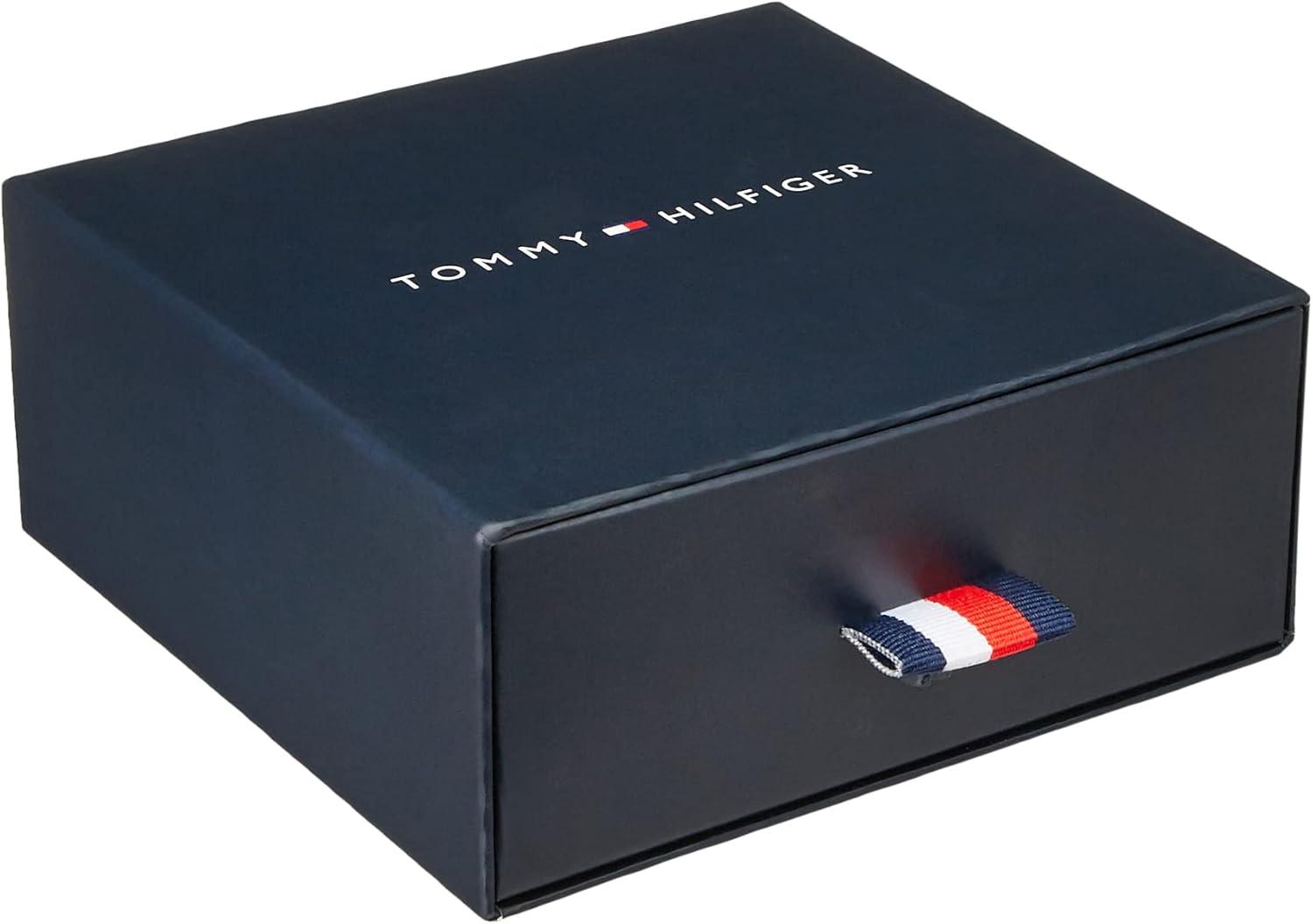 imageTommy Hilfiger Mens Jewelry Braided Leather BraceletBlue