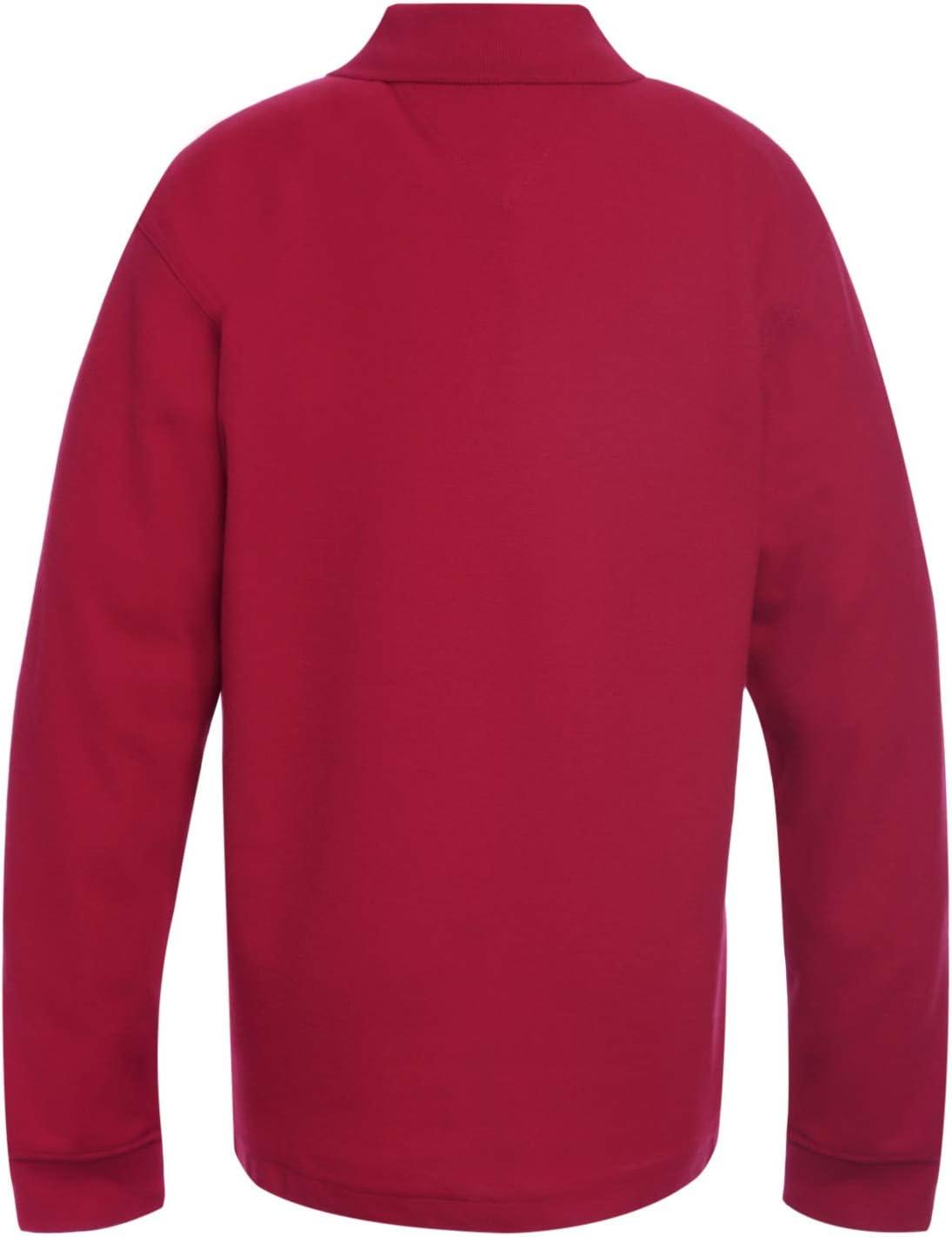 imageTommy Hilfiger UnisexChild Long Sleeve Pique Coed Kids PoloRed