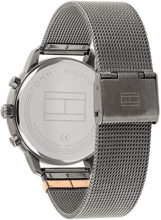 imageTommy Hilfiger Womens Quartz Watch with Stainless Steel Strap Gray 18 Model 1782304