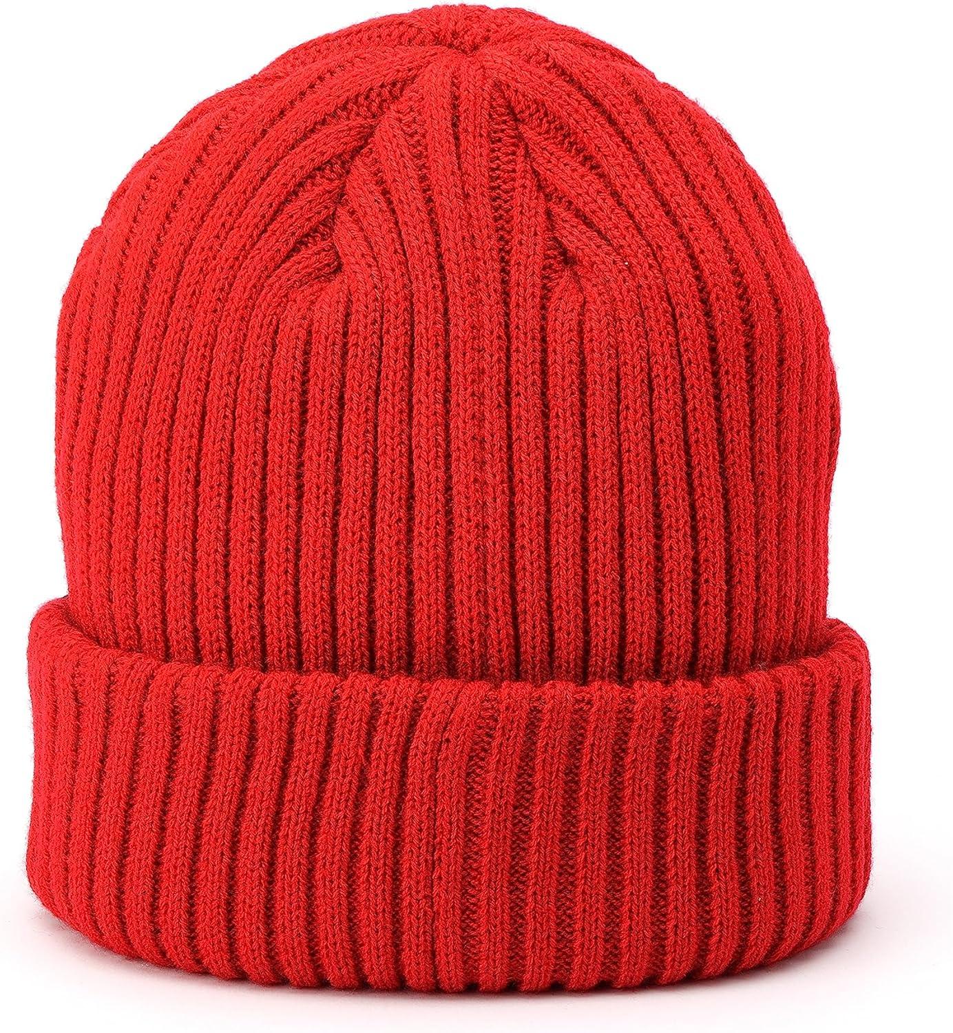 imageTommy Hilfiger Womens Rib Cuff HatPrimary Red