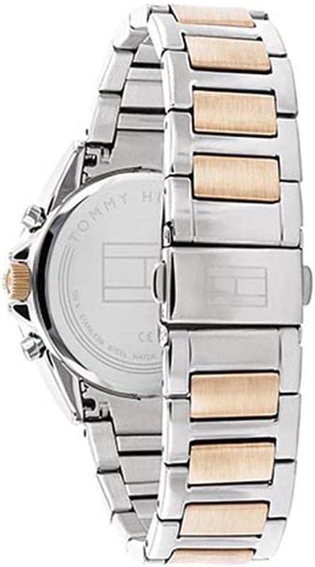 imageTommy Hilfiger Womens Sporty Watch Multifunction Stainless Steel Wristwatch Water Resistant up to 5 ATM50 Meters Premium Fashion Timepiece for All Occasions 38 mmGrey