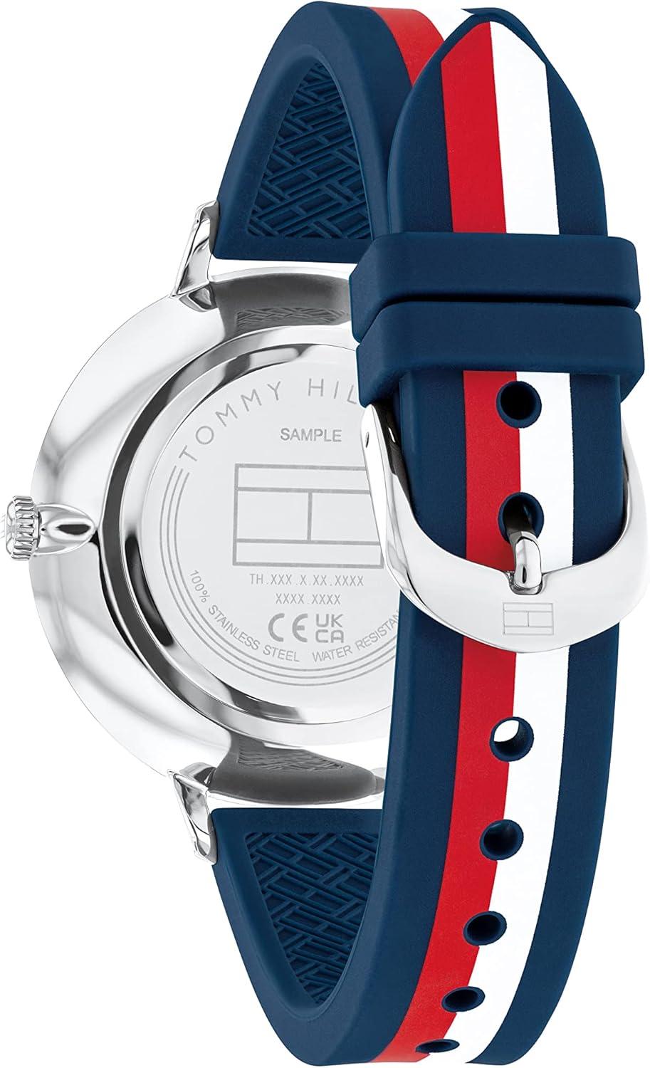 imageTommy Hilfiger Womens Stainless Steel Quartz Watches Timekeeping with StyleWhite