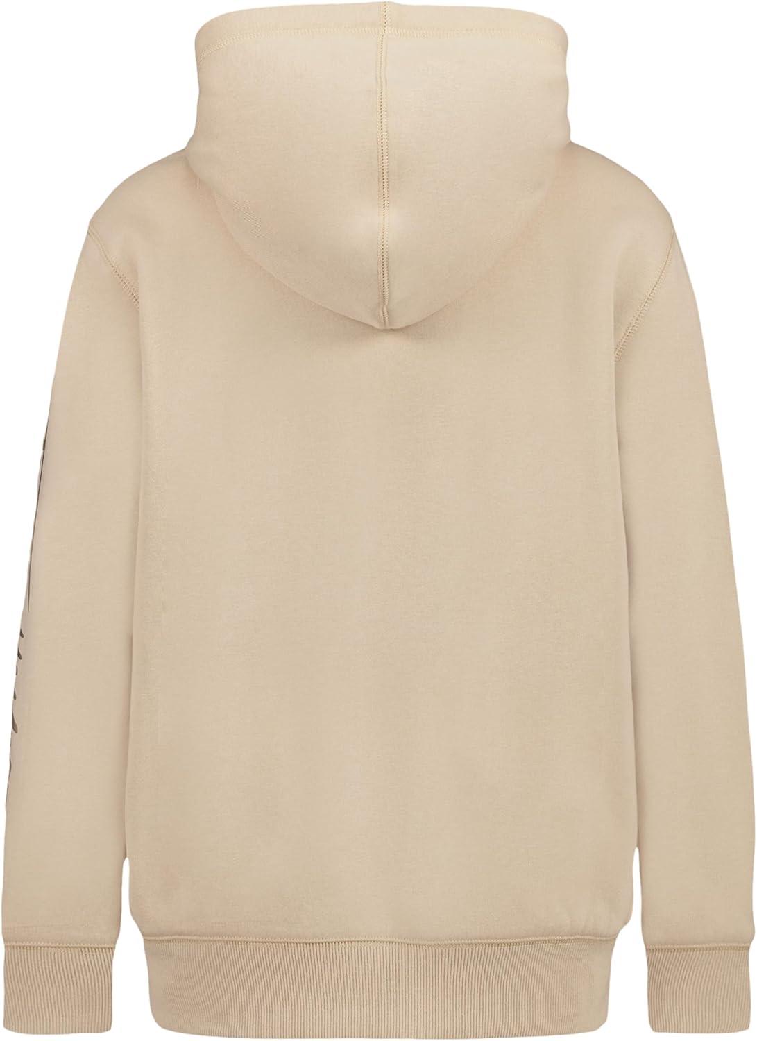 imageTommy Hilfiger boys Long Sleeve Fleece Full Zip Hoodie With Front PocketsSignature Hummus