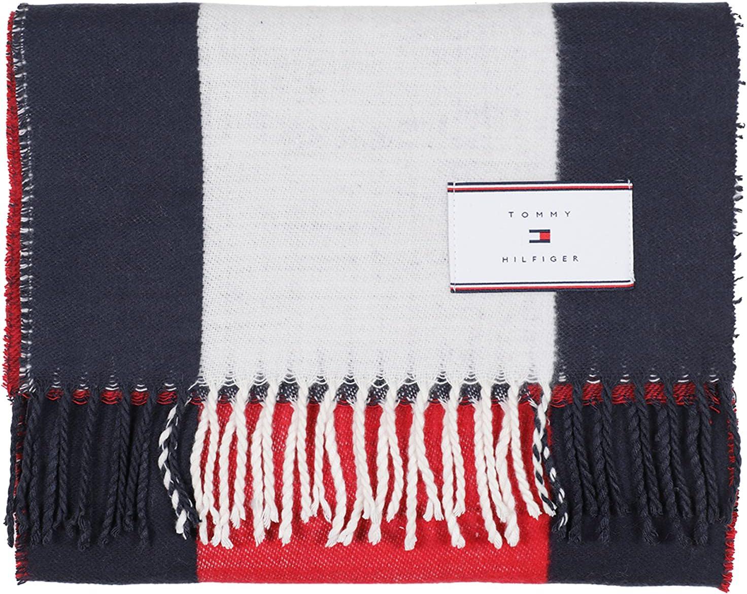 imageTommy Hilfiger mens Knit ScarfApple Red