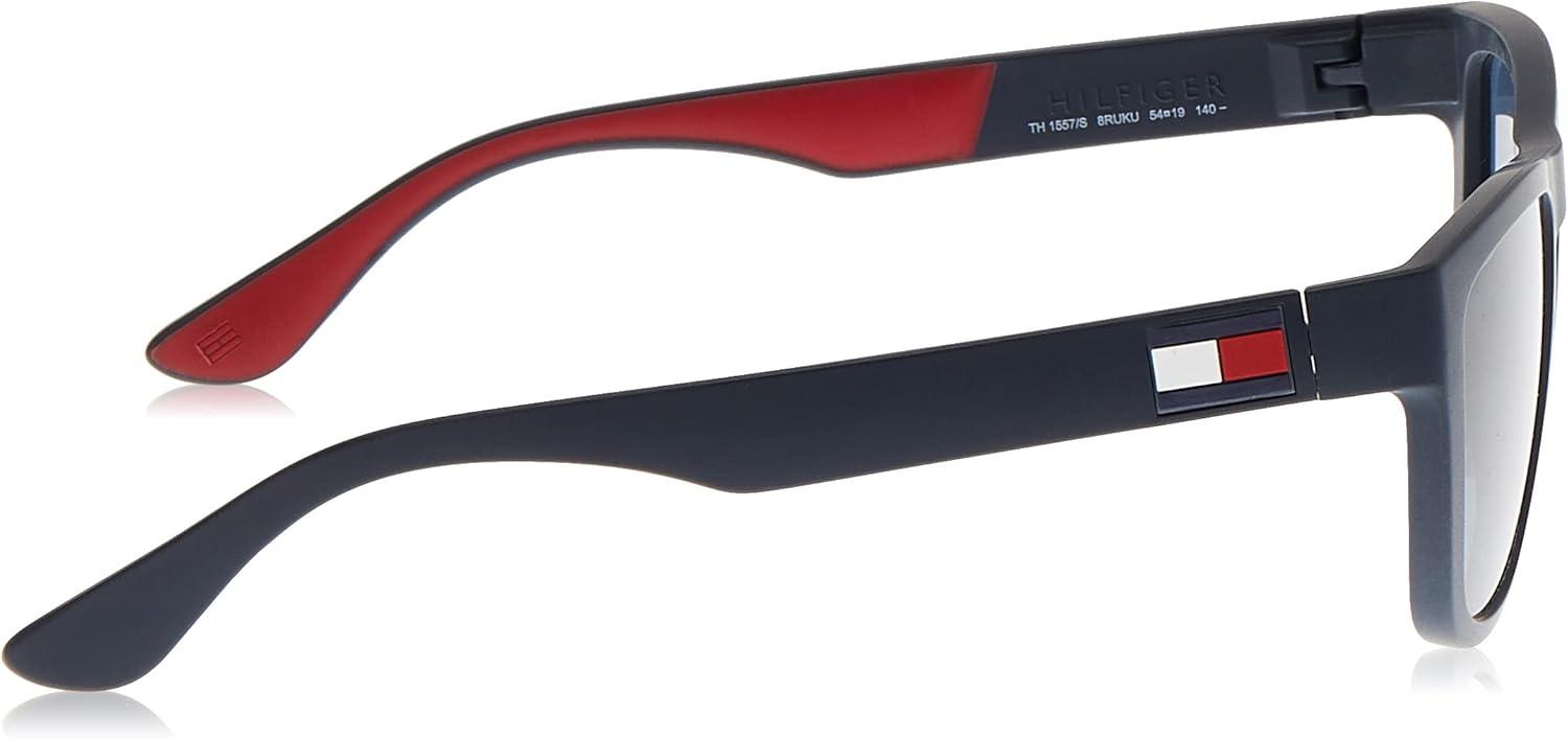imageTommy Hilfiger mens Th1557S Square SunglassesBlue Red White