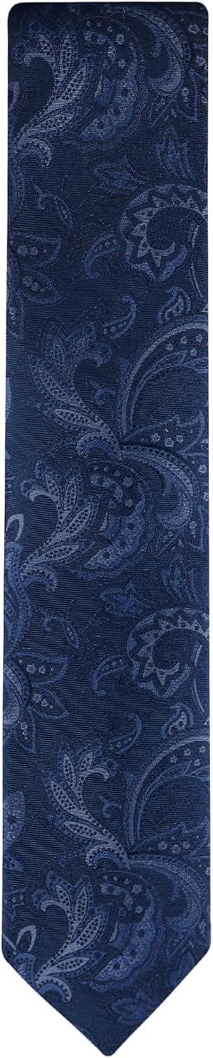 imageTommy Hilfiger mens Tonal Paisley TieNavy