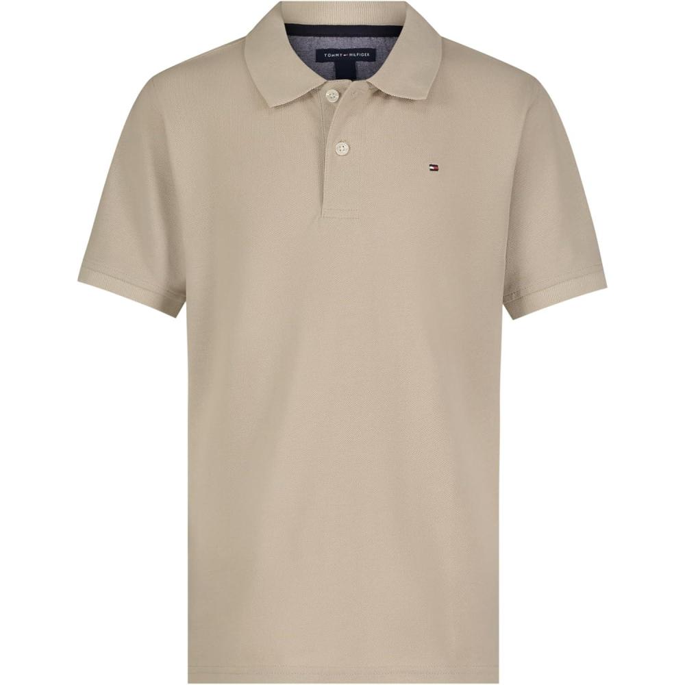 imageTommy Hilfiger Boys Ivy Polo Big KidsSandalwood