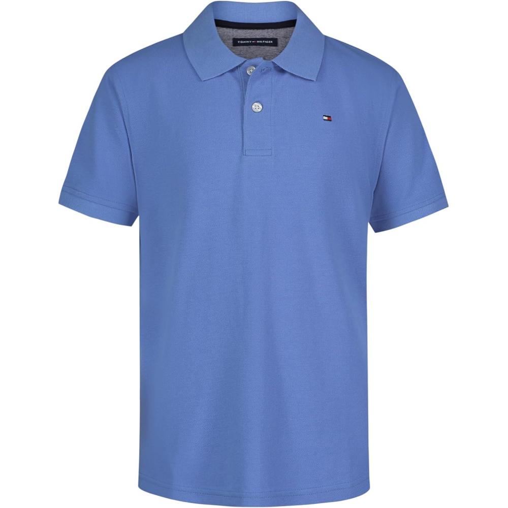imageTommy Hilfiger Boys Ivy Polo Big KidsSpring Blue