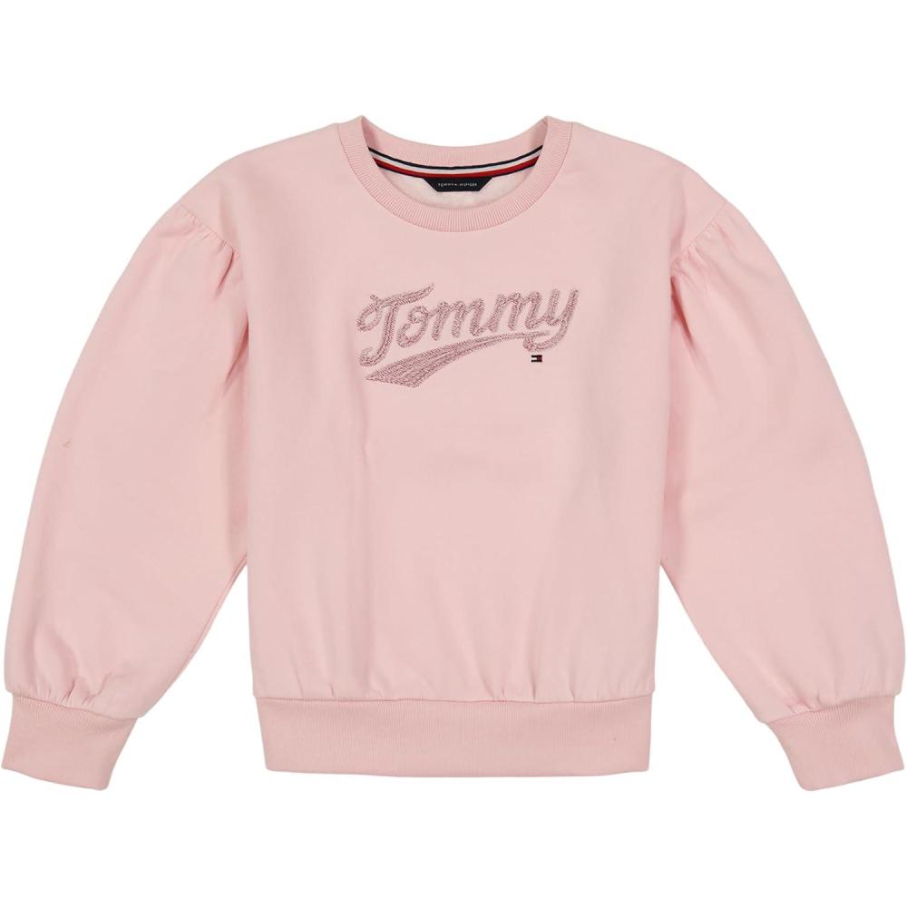 imageTommy Hilfiger Girls Sport Pullover SweaterRose Shadow